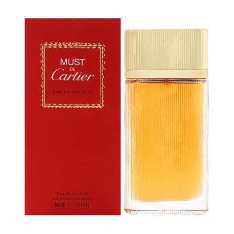 cartier must perfume price.